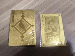 鬼滅の刃　金色トランプカード
