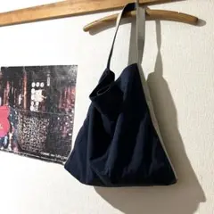 『中川政七商店』レザー キャンバスショルダーバックkisara ワンハンドルA4