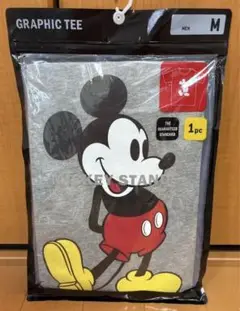 【新品・未使用】UNIQLO メンズ ミッキー 半袖 Tシャツ Mサイズ