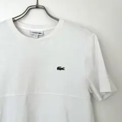 【激レア】LACOSTE ラコステスポーツ テニス 半袖　メッシュ ワンポイント