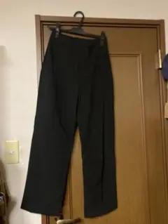 NOAHLノアル　タックパンツ　ブラック Lサイズ