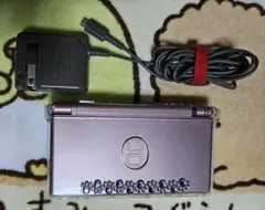 ジャンク品 ニンテンドーDS Lite 本体 メタリックロゼ