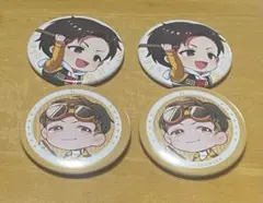Isさん　缶バッジ 4個セット