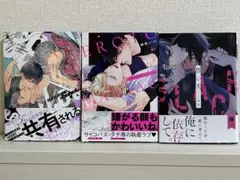 ボーイズラブ漫画3冊セット