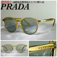 (極美品!)PRADA プラダ サイドロゴ SPR05XF サングラス