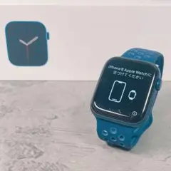 Apple Watch シリーズ6 44mm GPSモデル ネイビー バンド付き