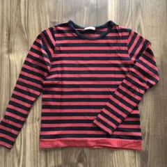 IENA ボーダー　カットソー　赤×紺