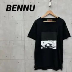 BENNU ヴェンヌ Ｔシャツ プリント メンズ 46 黒