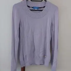 BLUE LABEL / ライトパープルセーター