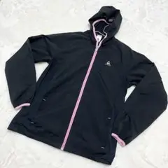Le coq sportif Lサイズ パーカー ジャケット ピンクジップ