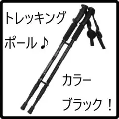 得得☆トレッキングポール2本セット 調節可能な格納式 登山杖 レッド