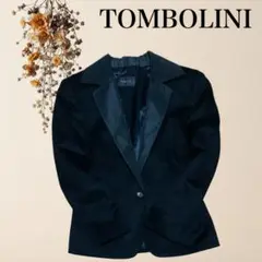 本物トンボリーニTOMBOLINIウール中綿テーラードジャケットメンズS トンボリーニ TOMBOLINI ジャケット（本物トンボリーニTOMBOLINI