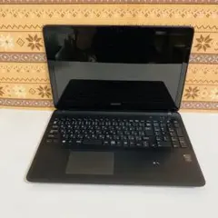 ジャンクSonyVaioノートパソコンbios確認出来ません