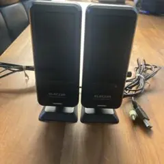 ELECOM PCスピーカー　MS-UP201BK高感度マイク付き