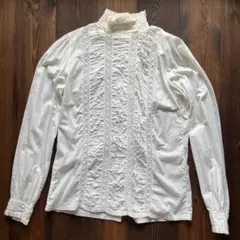 《Laura ashley》ローラアシュレイ ヴィンテージ レース ブラウス
