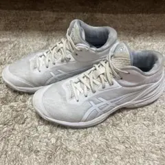 asics ゲルバースト28 白青　24.5cm