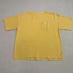 Lee リーポケットTシャツ イエロー 半袖 イエロー カジュアル