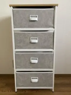 4段チェスト 布製 収納チェスト