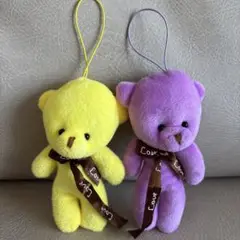 クマさんぬいぐるみ　2個セット