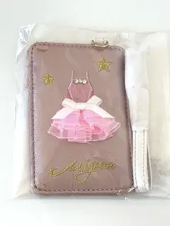 訳あり！未使用　バレリーナ　ドレス　パスケース