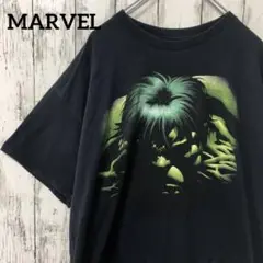 C2373 MARVEL マーベル ハルク グラフィク ブラック Tシャツ