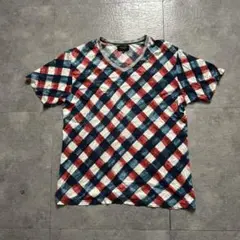 エポカウォモEPOCA UOMO Tシャツ 手書きチェック