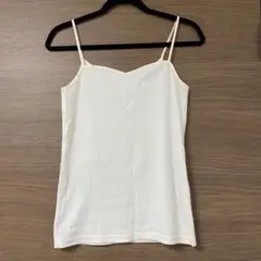 NATURAL BEAUTY BASICキャミソール ホワイト