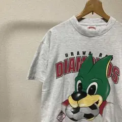 90s 浦和レッズ URAWA RED DIAMONDS Tシャツ グレー