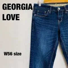 ジョージアラブ GEORGIA LOVE ストレートデニム W56 【972】