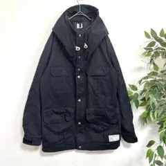 Woods Canada ウッズ　マウンテンパーカー　アウター　黒　L フード