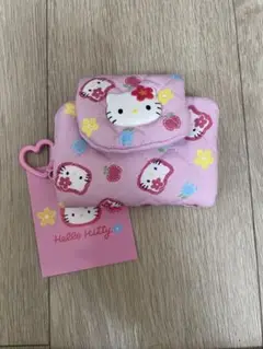 キティ ハローキティ カード＆コインケース みんなのキルトシリーズ キルト