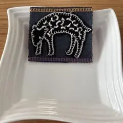 ミナペルホネン　ハンドメイドブローチ