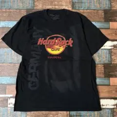 ビンテージ　古着　ハードロックカフェ　メンズ　半袖tシャツ　黒　サイズL