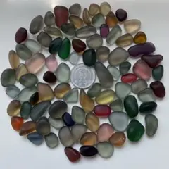 196 シーグラス　ダークカラー　100g