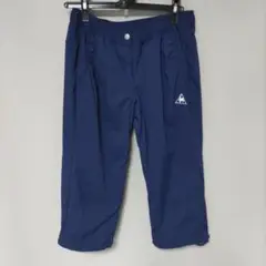 ルコックスポルティフ　7分丈パンツ　M ネイビー