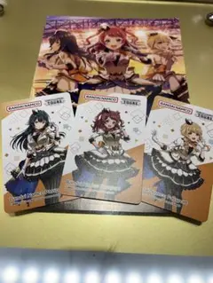 学園アイドルマスター バナパスポートアイドルマスターツアーズ 3枚セット
