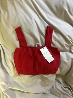 レッド ビスチェ サイズF
