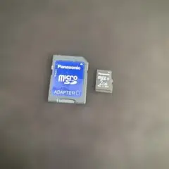 Panasonic microSD 2GB アダプター付き