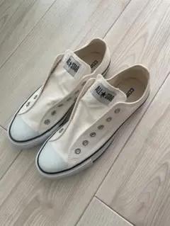 新品　converse ALL STAR ホワイト スリッポン　26センチ