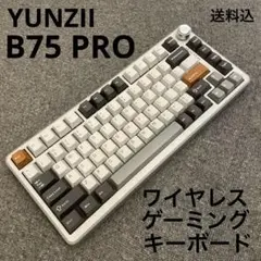YUNZII B75 PRO ゲーミングキーボード ワイヤレス 送料込 無線
