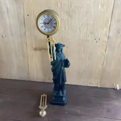 ブロンズ像の置き時計7.1キロ ブロンズ像の置き時計7.1キロ