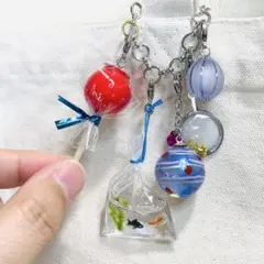 23 DXお祭りバッグチャーム　金魚すくい