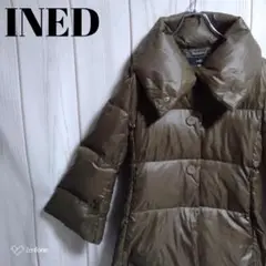 INED ダウン ショールカラー ジャケット イネド フランドル