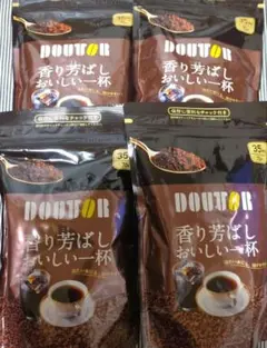 4袋 香り芳ばしおいしい一杯 70g　インスタントコーヒー　ドトール　詰め替え