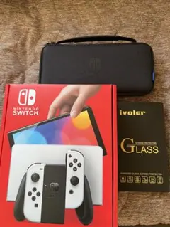 Switch本体有機EL JCホワイト モンハンプロコン