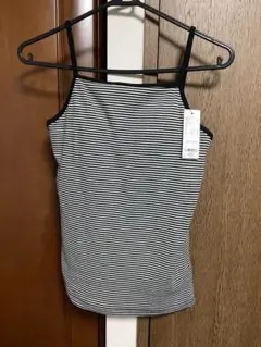 【新品未使用】ストライプブラトップ