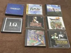 psソフト　8本セット　サガフロンティア　ドラゴンクエスト　トゥームレイダー他