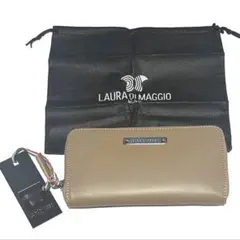 【新品級美品】LAURA DI MAGGIO ローラディマッジオ　長財布　本革