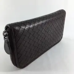 ★極美品! ボッテガヴェネタ ラウンドファスナー ブラウン 長財布 ★