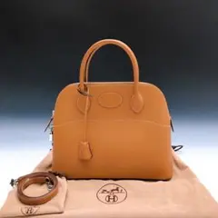 【新品同様】HERMES エルメス 2way ボリード31 ベージュ 【最高級】